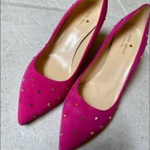 Kate Spade suede heel